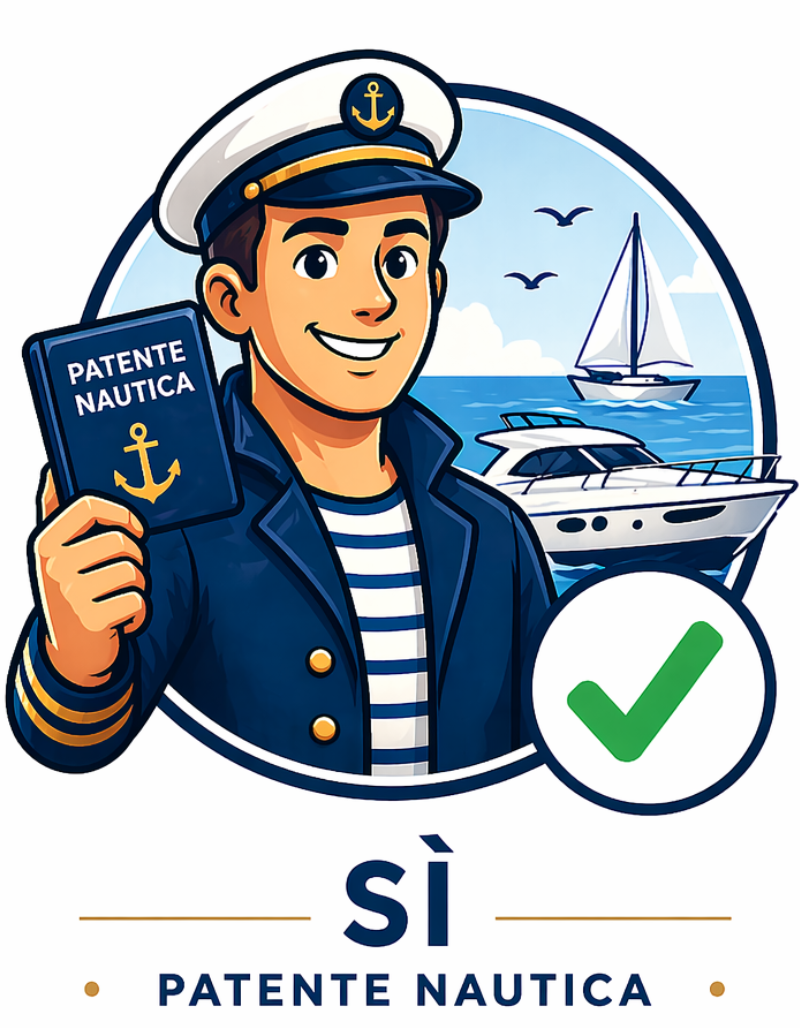 Con patente nautica