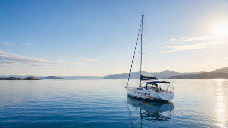 Splendida barca a vela