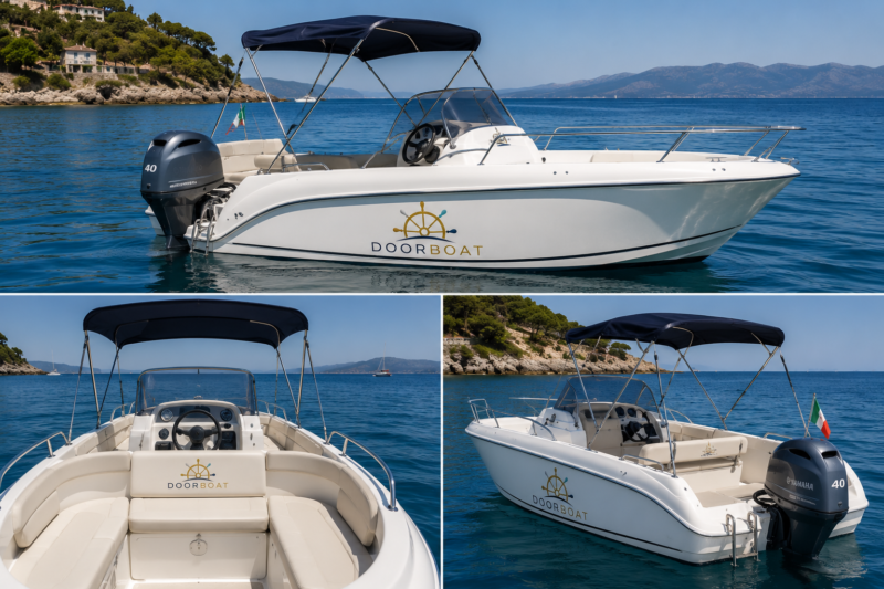 FAC SIMILE – Open 8,00 m – Motore 40 CV – Quota 1/2