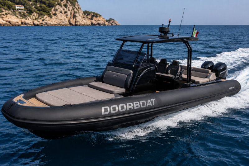 FAC SIMILE - Gommone 10,50 m – Motore 200 CV – Quota 1/3